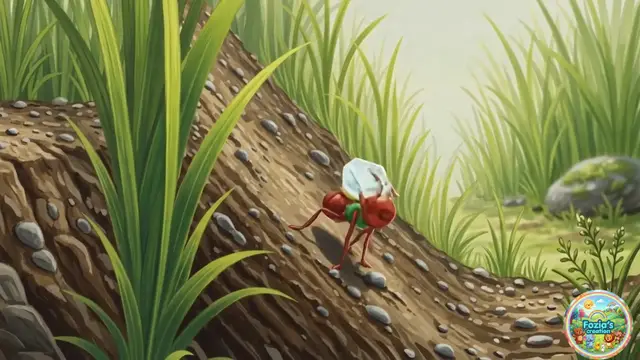 Video thumbnail for Hardworking Ant and a Large Greedy Black Ant Kids Rhyme