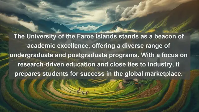 Video thumbnail for Exploring Academic Excellence: Top 10 Universities in the Faroe Islands