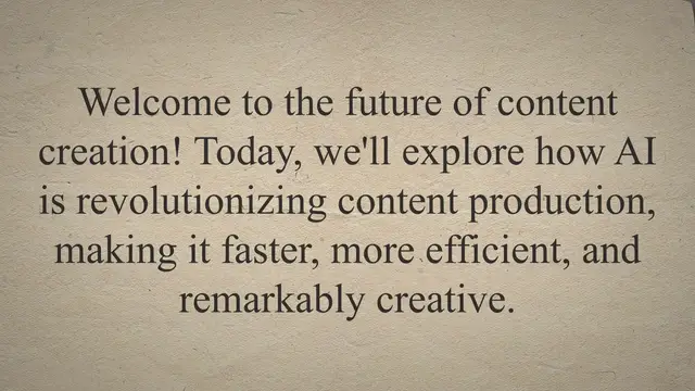 'Video thumbnail for The Rise of AI Content Creation: Revolutionizing Content Production in 2023'