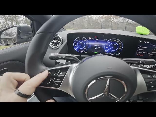 Video thumbnail for MERCEDES-BENZ EQA – How to Change Instrument Cluster Style