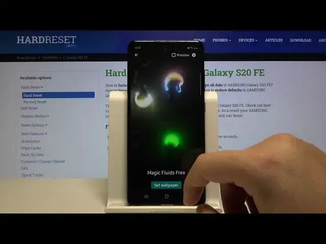 Video thumbnail for How to Install Shadow Galaxy Animated Wallpaper on SAMSUNG Galaxy S20 FE