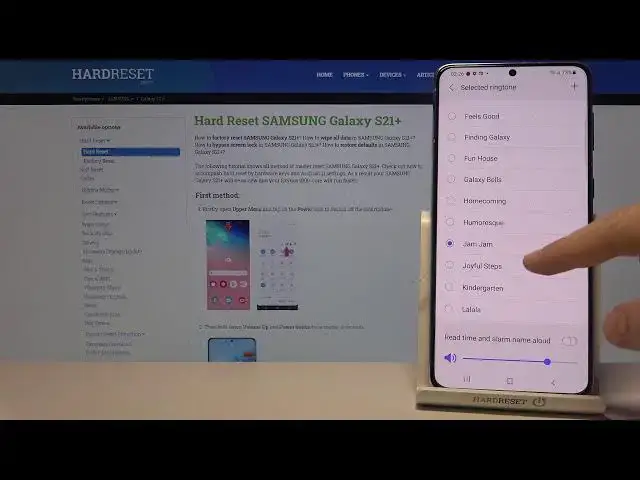 'Video thumbnail for All Alarm Tones Avalaible on Samsung Galaxy S21+ Played in One Video - Samsung Alarm Tones Playlist'