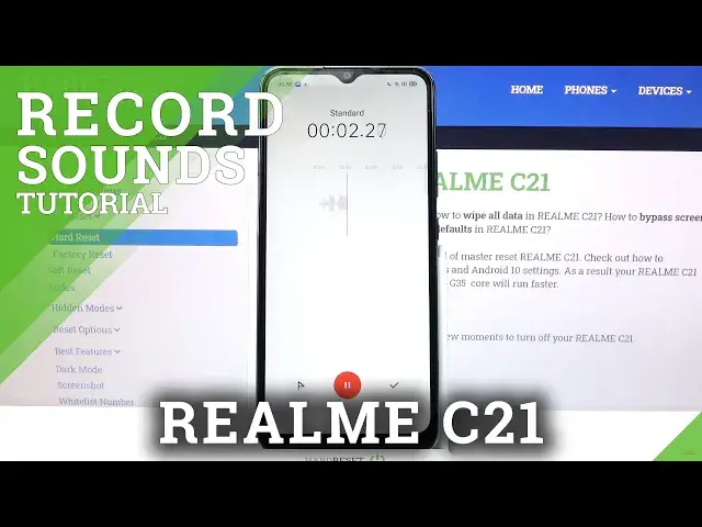 'Video thumbnail for How to Activate Voice Recorder on REALME C21 – Record Sounds'