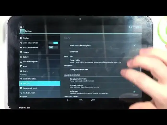 Video thumbnail for TOSHIBA Excite AT104 - Does It Have Fingerprint Sensor