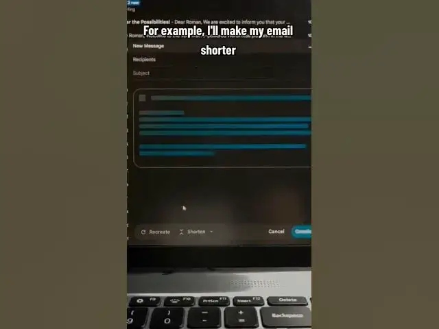 'Video thumbnail for Google added an AI to Gmail! #gmail #email #ai #computer #pc #windows'