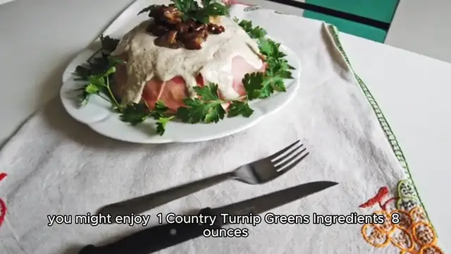 Video thumbnail for Turnip greens recipe