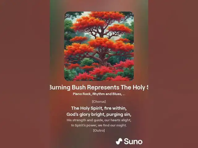 Video thumbnail for The Burning Bush Represents The Holy Spirit