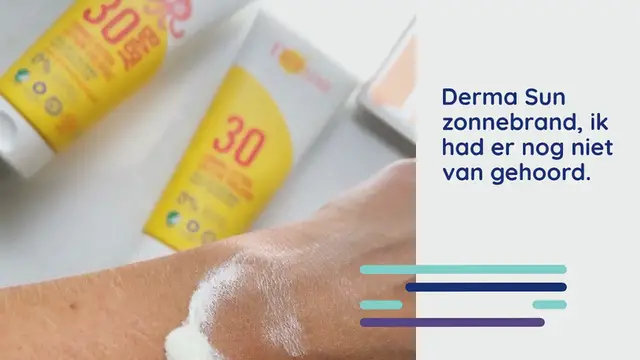 Video thumbnail for Derma Sun Zonnebrand een troepvrije zonbescherming voor kinderen