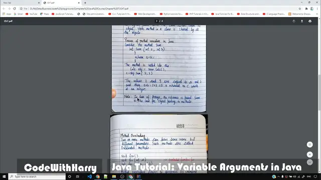 Video thumbnail for Java Tutorial_ Variable Arguments (VarArgs) in Java