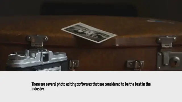 Video thumbnail for What Are The Best Photo Editing Softwares