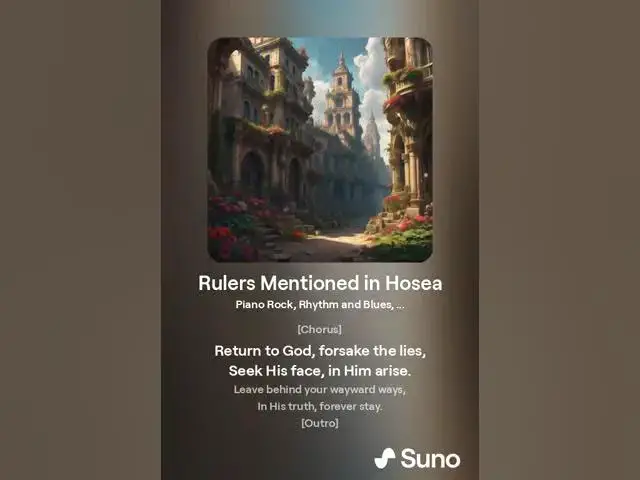 Video thumbnail for Rulers Mentioned in Hosea: Lessons from Hosea