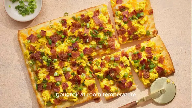 Video thumbnail for Breakfast Pizza Recipe