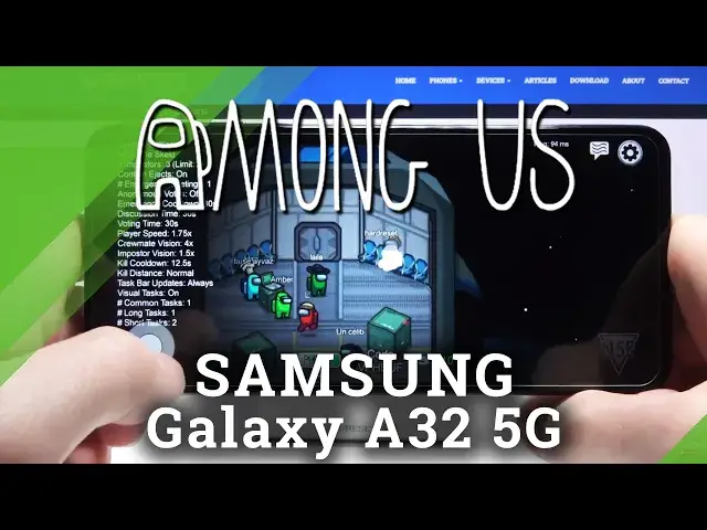 Video thumbnail for SAMSUNG Galaxy A32 5G - Among Us GamePlay