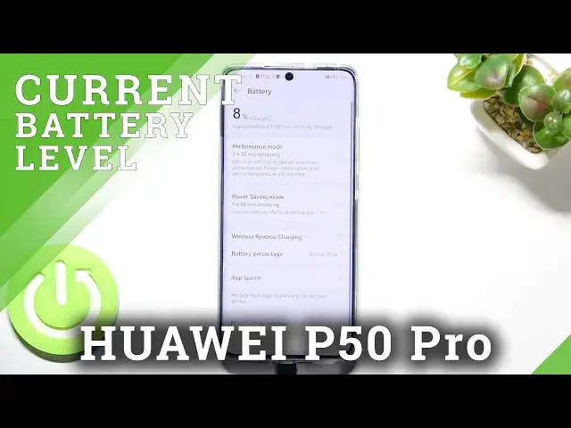 'Video thumbnail for How to Show Battery Percentage on HUAWEI P50 Pro - Battery Settings'