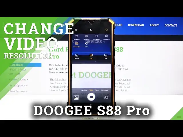 Video thumbnail for How to Change Video Quality in DOOGEE S88 Pro – Recording Resolution