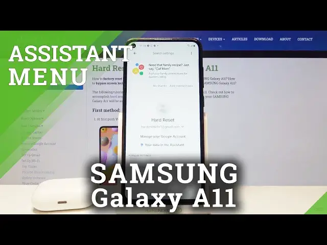 'Video thumbnail for How to Enable Google Assistant in Samsung Galaxy A11?'