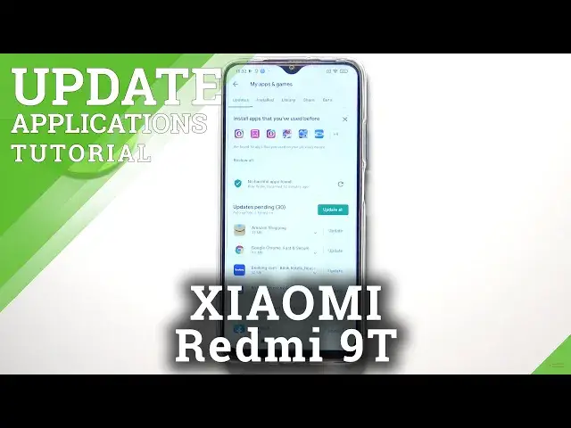 Video thumbnail for How to Update Apps in XIAOMI Redmi 9T – Download Updates