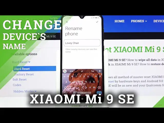 'Video thumbnail for How to Change Device Name on XIAOMI Mi 9 SE – Rename Device'