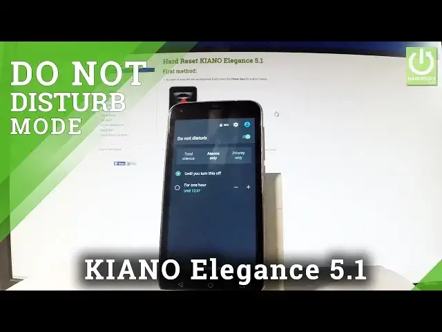 'Video thumbnail for KIANO Elegance 5.1 DO NOT DISTURB MODE / DND Settings'