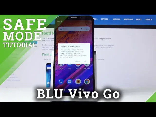 Video thumbnail for How to Open Safe Mode in BLU Vivo Go – Enter / Quit Safe Mode