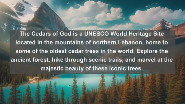 Video thumbnail for Discover Lebanon's Breathtaking Landscapes: Top 10 Must-See Natural Wonders