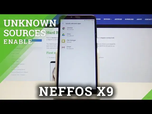 'Video thumbnail for How to Enable Unknown Sources in NEFFOS X9 - Install Unknown Apps'