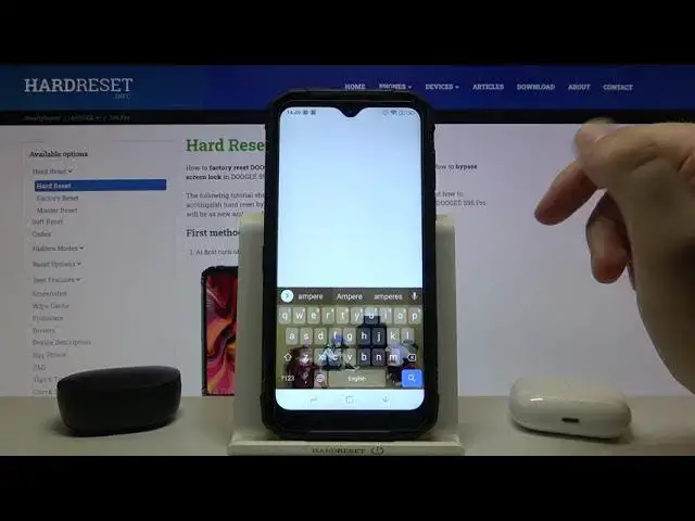 'Video thumbnail for How to Check Battery Temperature in DOOGEE S96 Pro– Ampere App'