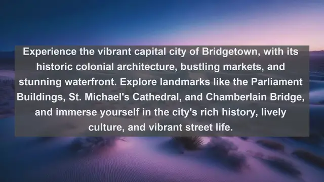 Video thumbnail for Discover the Charm of Barbados: Top 10 Most Beautiful Cities to Explore