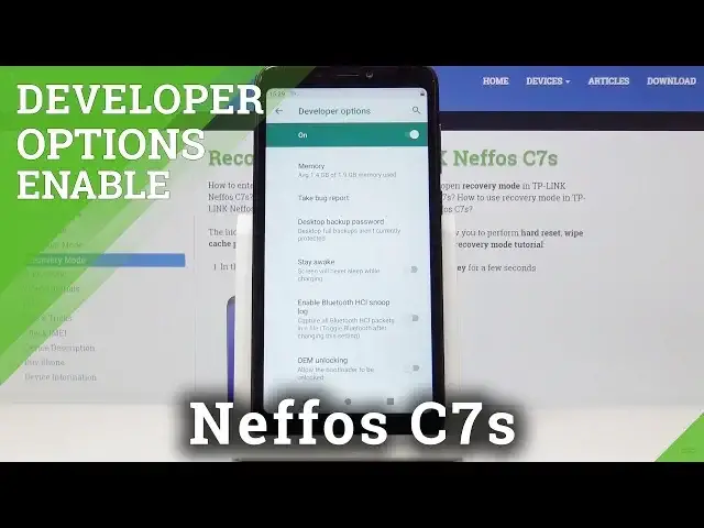 Video thumbnail for How to Activate Developer Options in TP-LINK Neffos C7s - Developer Features