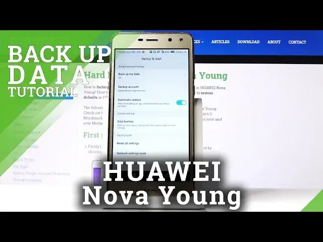 Video thumbnail for How to Backup Data in HUAWEI Nova Young – Create Google Backup Account