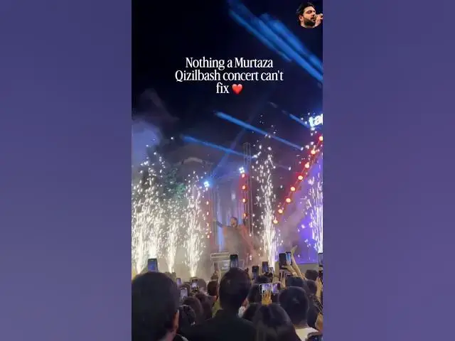 Video thumbnail for Nothing a Murtaza Qizilbash Concert Can't Fix! ❤️✨🔥 | #shorts #MurtazaQizilbash