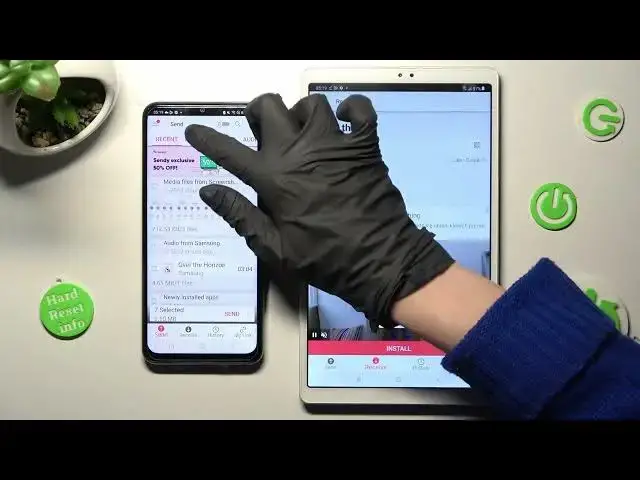 Video thumbnail for How to Transfer files from Samsung Device to Samsung Galaxy Tab A7 Lite -  Send Anywhere App
