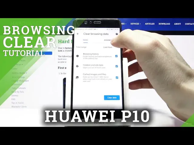 'Video thumbnail for How to Erase Browser Storage in HUAWEI P10 – Clear Browsing Data'