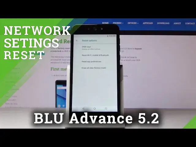 Video thumbnail for How to Reset Network in BLU Advance 5.2 – Restore Connection Settings