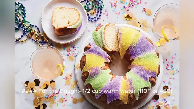 Video thumbnail for king cake recipe