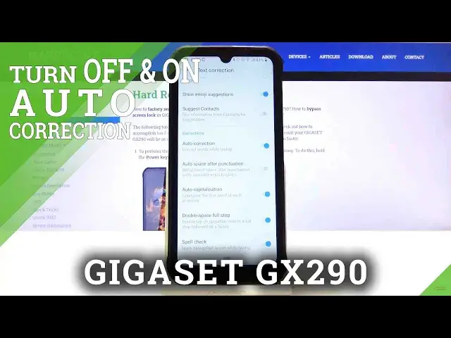 Video thumbnail for How to Enable Auto Correction on GIGASET GX290 – Auto Correction Options