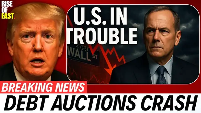 'Video thumbnail for Financial Panic: 39% Gold Tariff Sparks Chaos as Bessent’s Debt Auctions Go Bad'