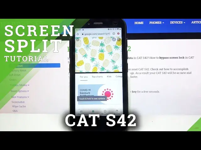 Video thumbnail for How to Use Split Screen Feature in Cat S42 - Divide Display