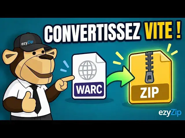 Video thumbnail for 📦 Comment convertir WARC en ZIP en ligne gratuitement | Sans installer de logiciel