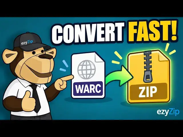 Video thumbnail for 📦 How to Convert WARC to ZIP Online Free | No Software Installation Required