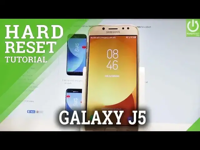 'Video thumbnail for How to Factory Reset SAMSUNG Galaxy J5 2017 |HardReset.info'