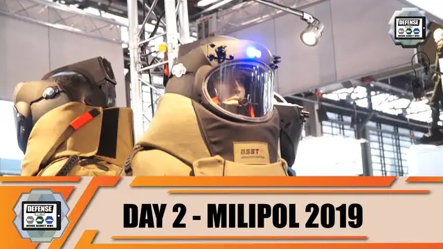 'Video thumbnail for Milipol Paris 2019 TV Day 2 Homeland Security and Safety Exhibition France News Show Daily Video'