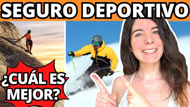 Video thumbnail for ¿Cuál es el MEJOR seguro deportivo? ✅✅ Viaje de esquí, escalada, buceo, carreras populares, running