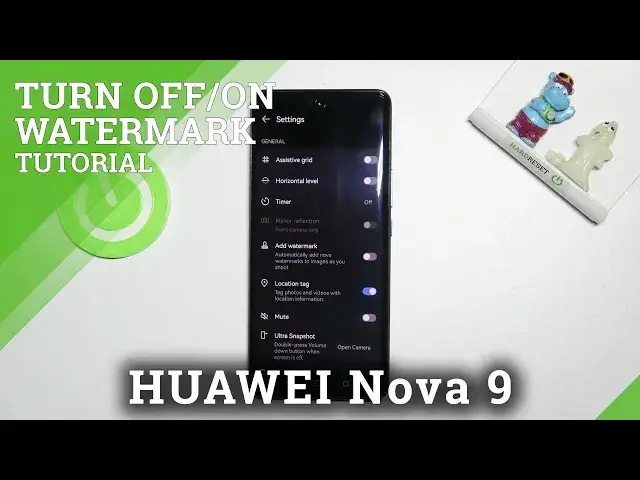Video thumbnail for How to Use Camera Watermark on HUWEI Nova 9 - Camera Settings