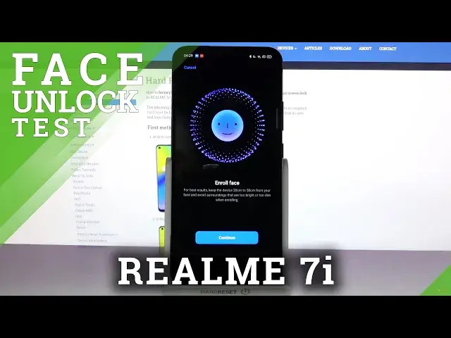 'Video thumbnail for How to Set Up Face Unlock on REALME 7i – Face Recognition'