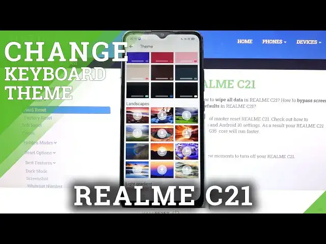 'Video thumbnail for How to Change Keyboard Theme on REALME C21 – Personalize Keyboard Theme'