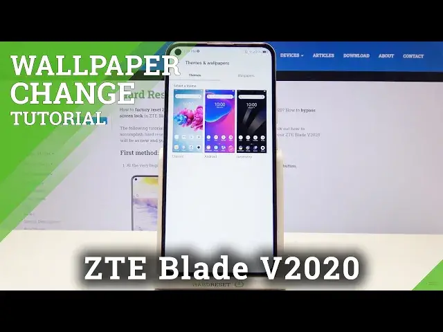 'Video thumbnail for How to Change Wallpaper in ZTE Blade v2020 – Find Wallpaper Section'