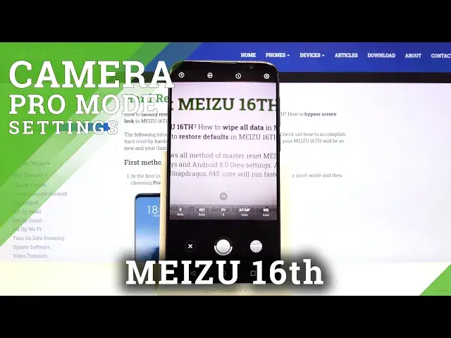 Video thumbnail for How to Use Camera Pro Mode in Meizu 16th – Take Professional Pictures
