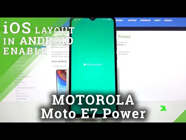 'Video thumbnail for Get iOS Launcher & Install Apple Layout  - MOTOROLA Moto E7 Power'
