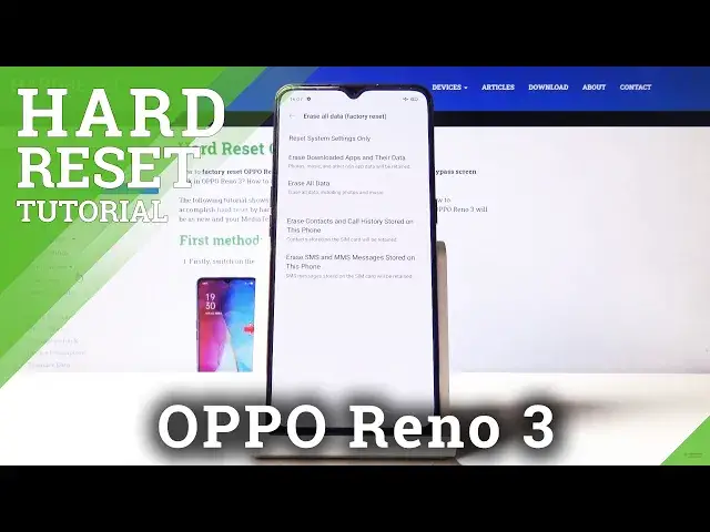 'Video thumbnail for How to Hard Reset OPPO Reno 3 – Remove All Android Data'